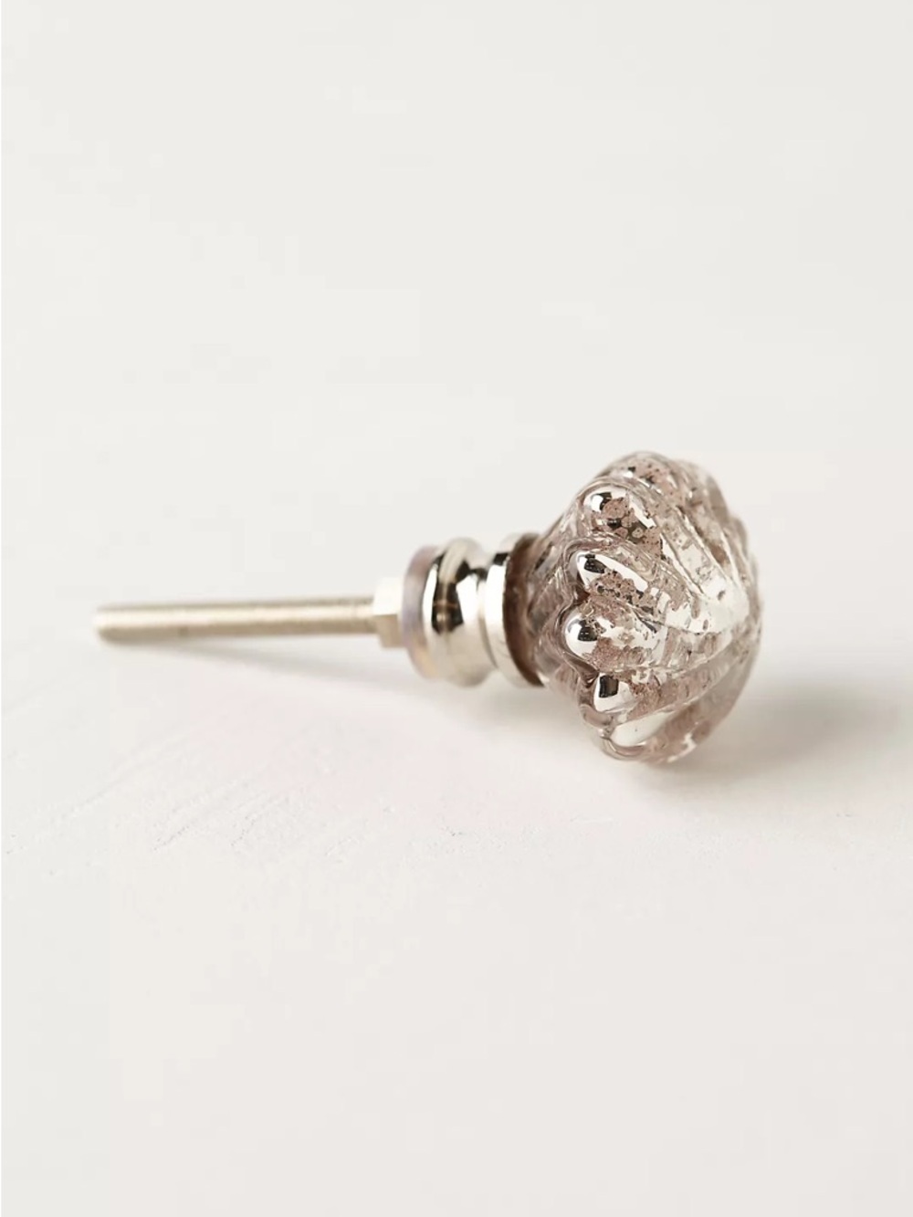 ANTHROPOLOGIE Silver Mirrored Knob